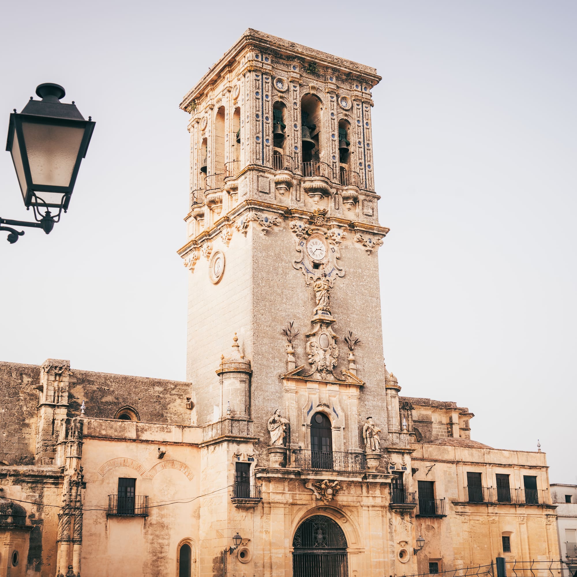 a building with a clock tower