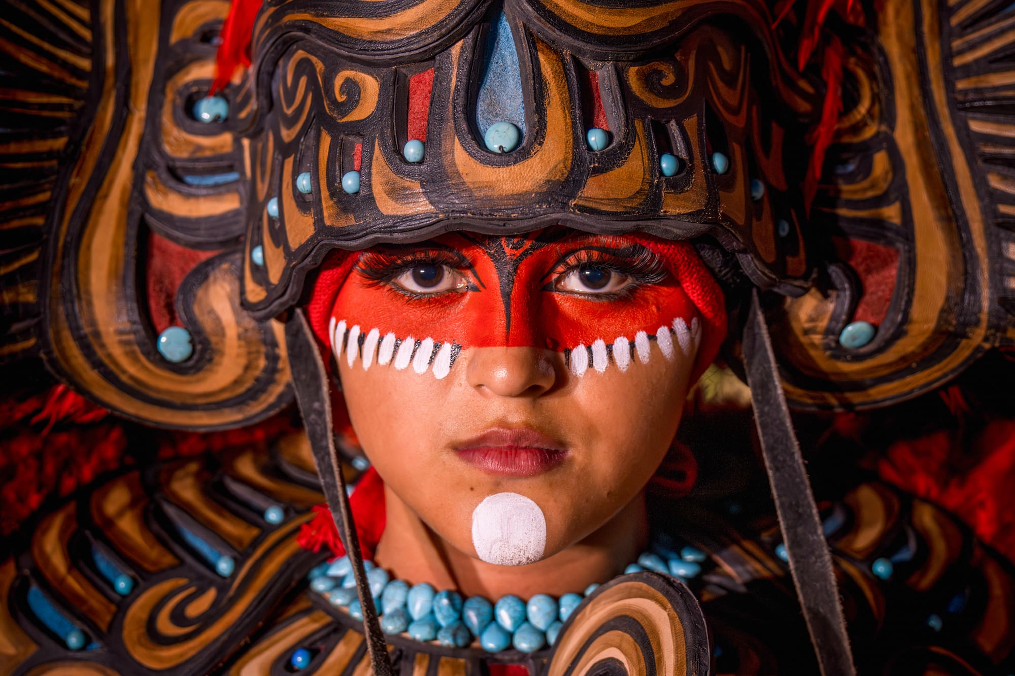 a woman in a garment