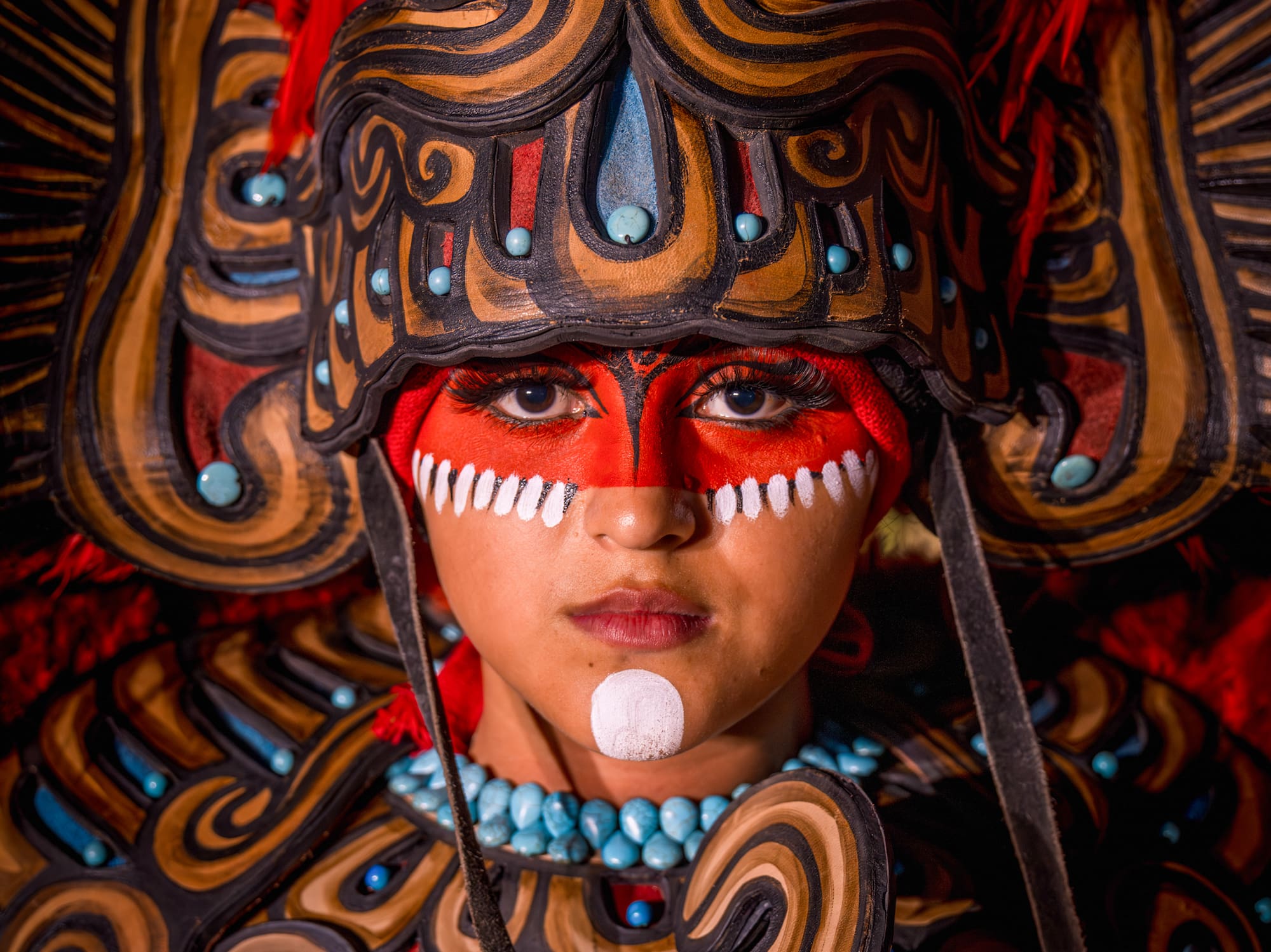 a woman in a garment