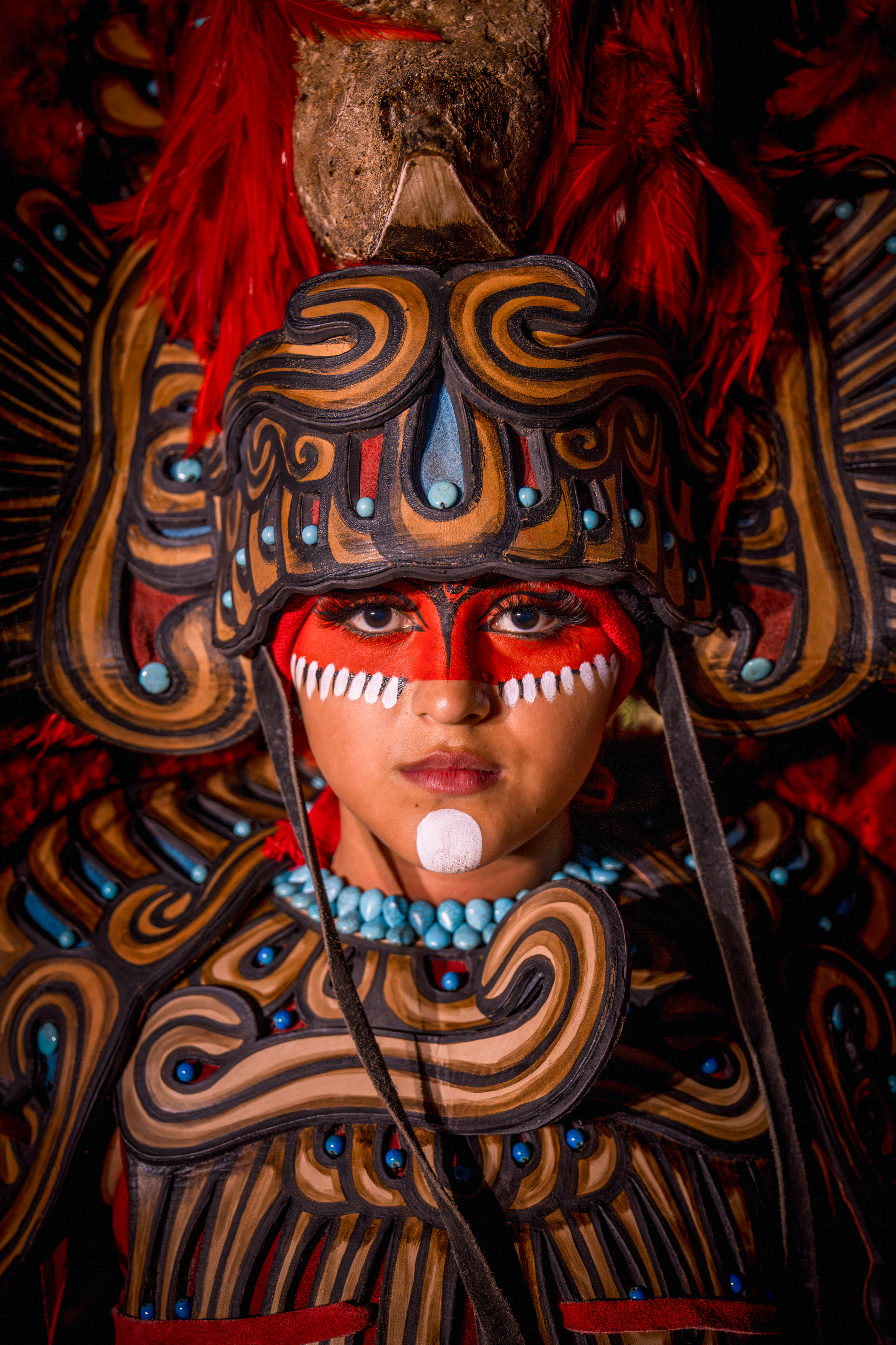 a woman in a garment