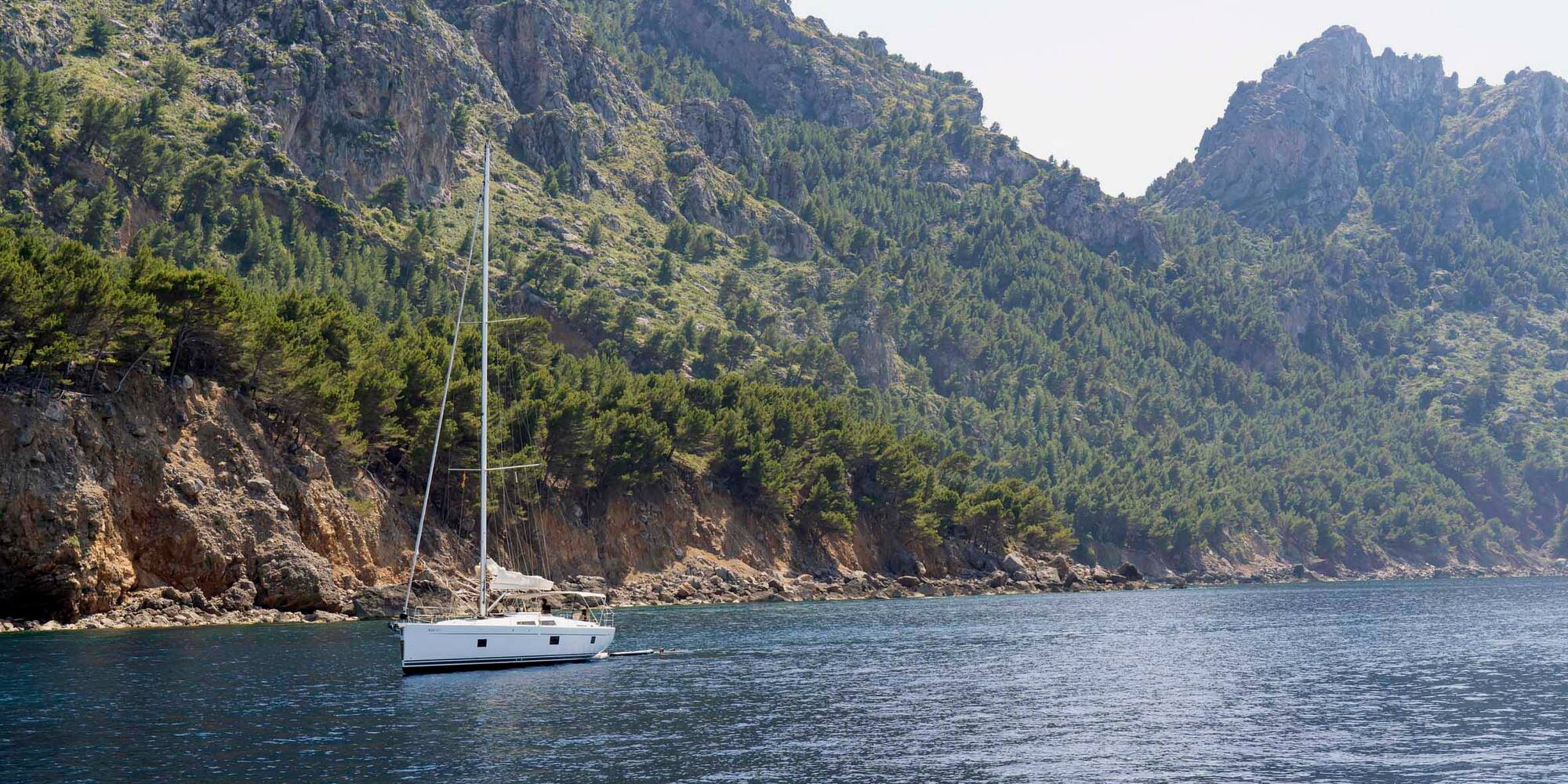 a sailboat in the water