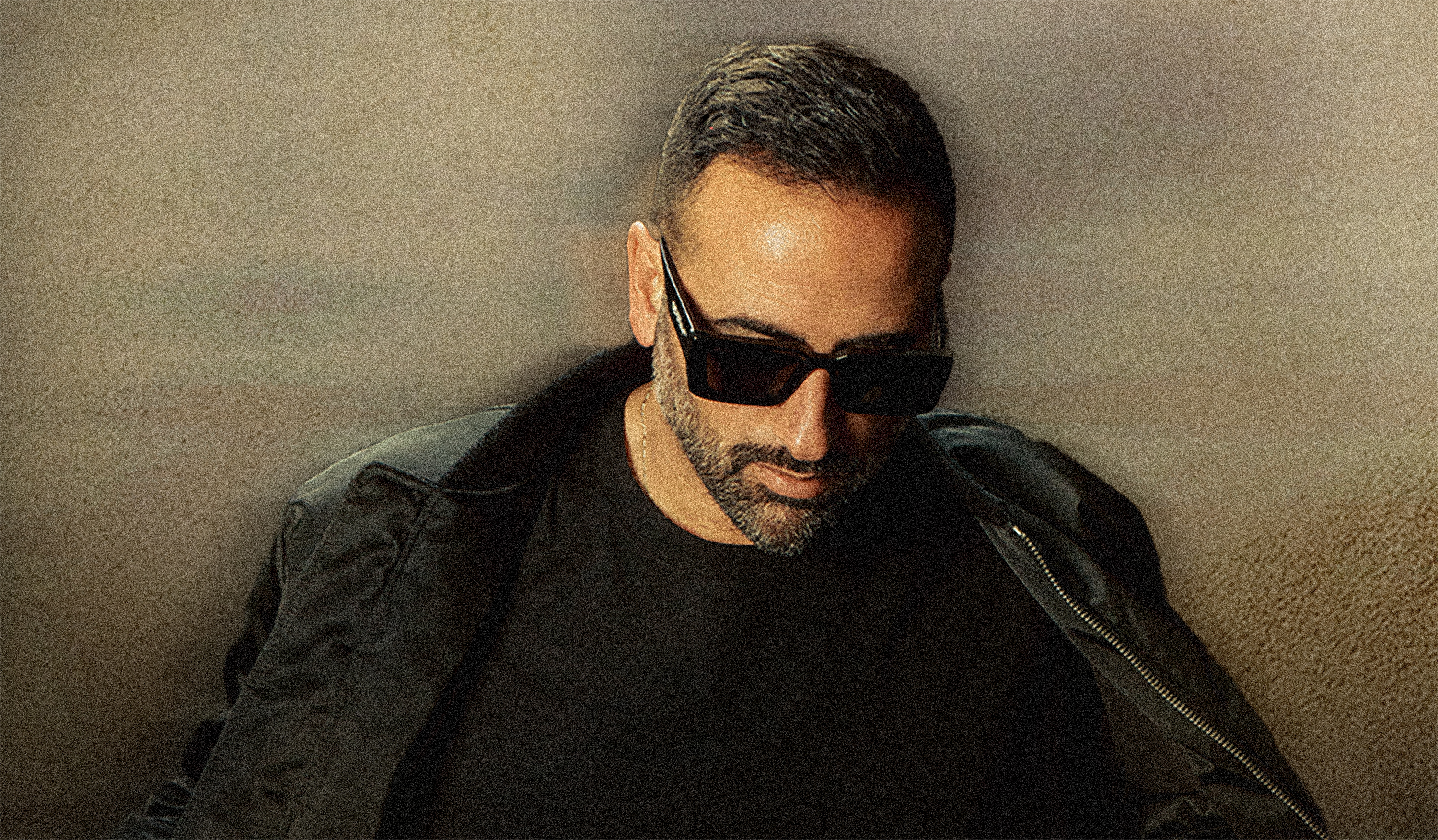 a man wearing sunglasses