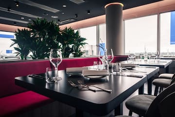 a table set for a dinner party