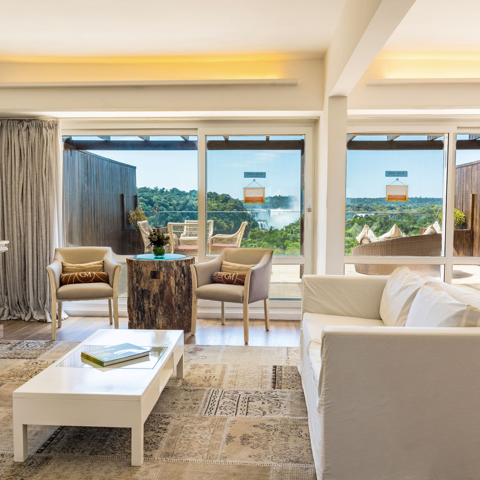 a living room with a couch and a coffee table