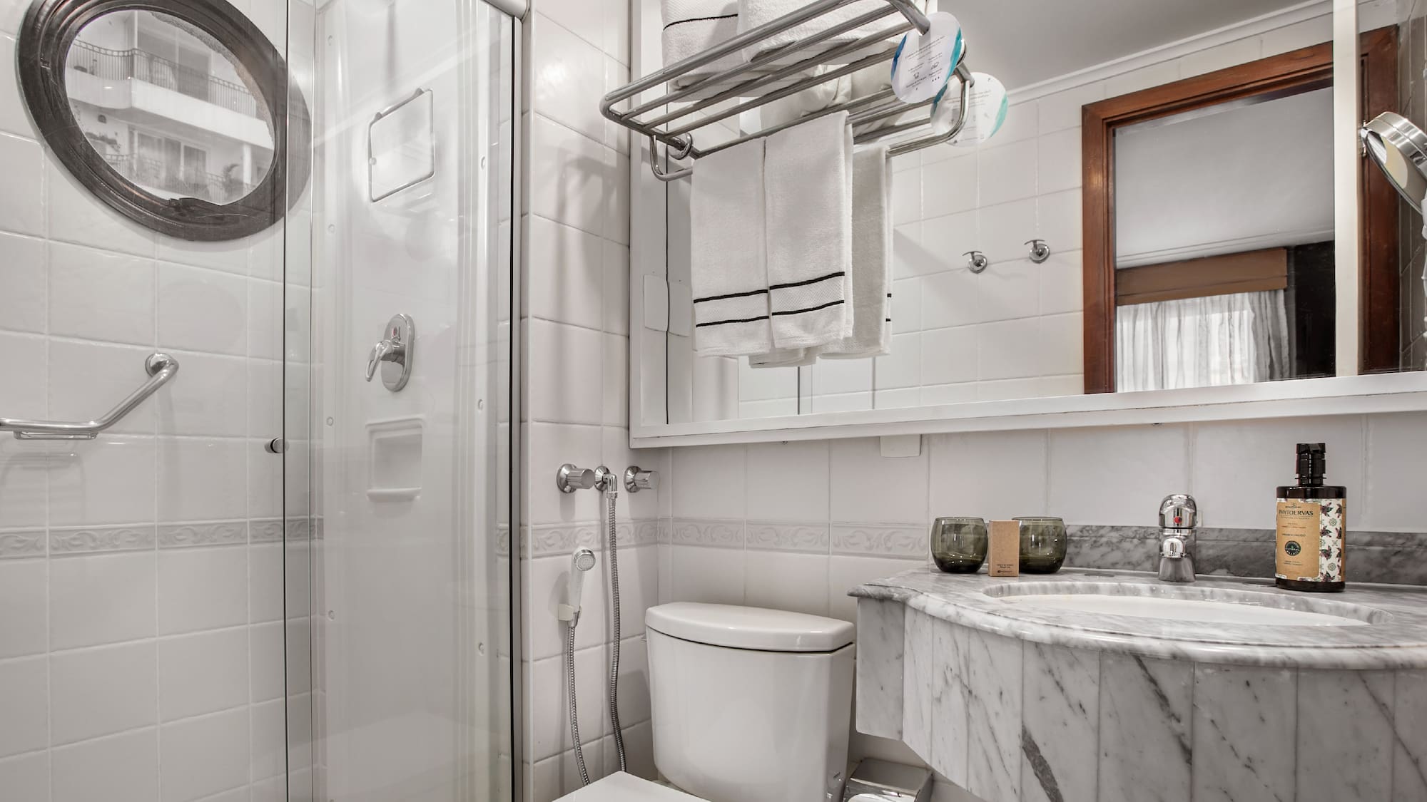 a bathroom with a sink and toilet