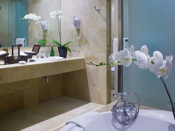 a bathroom with a sink and a bathtub