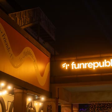 a sign on a building