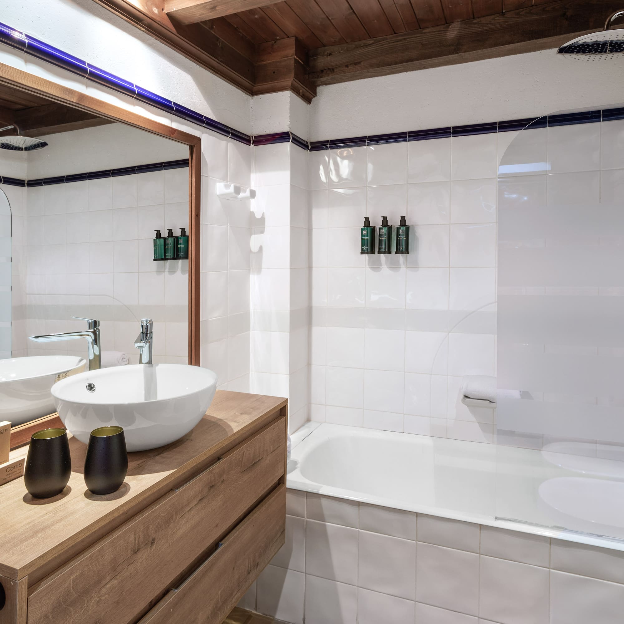 a bathroom with a sink and bathtub