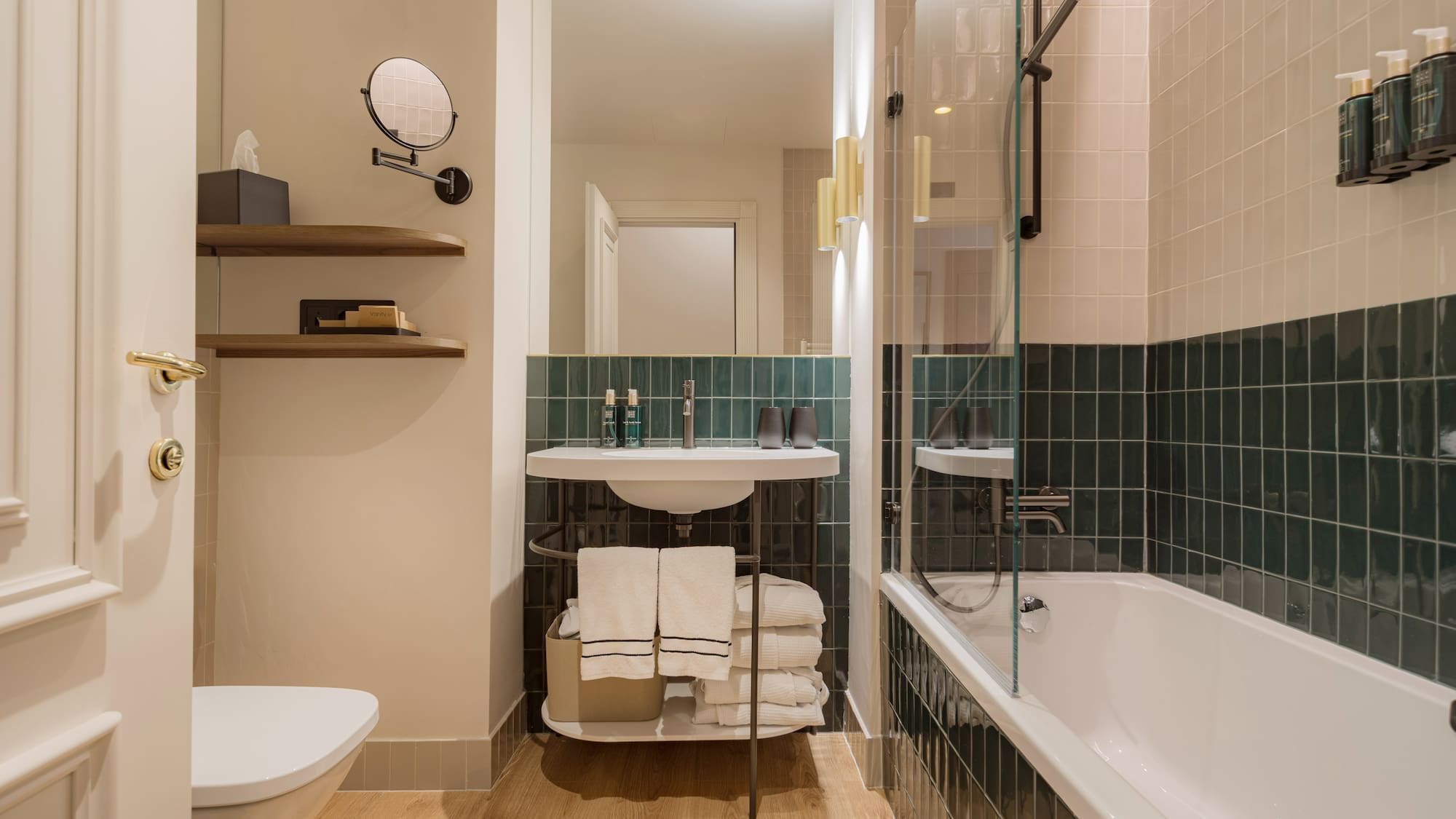 a bathroom with a sink and bathtub