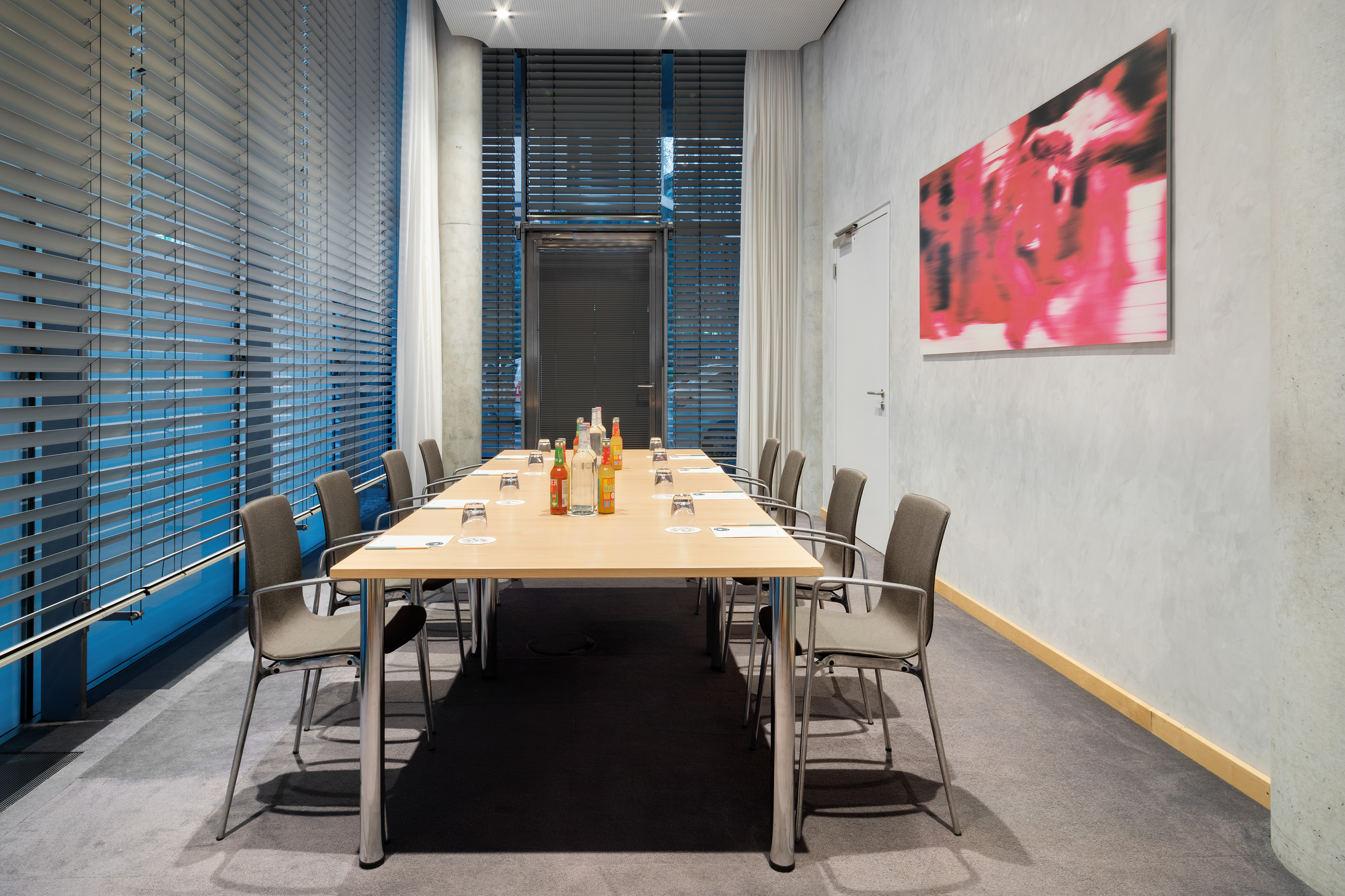 a table with bottles of beer on it