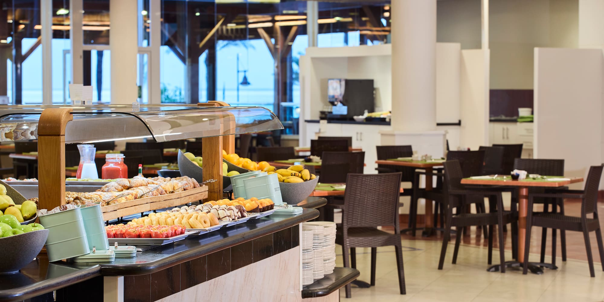 a food on the counter