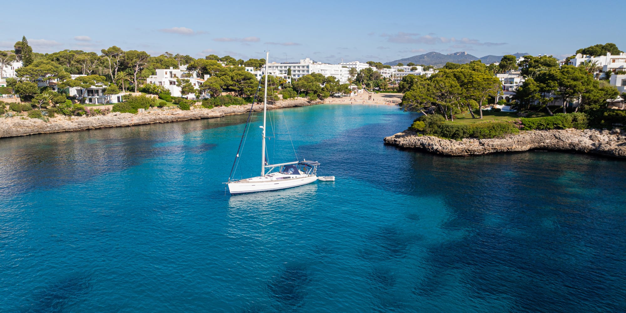a sailboat in the water