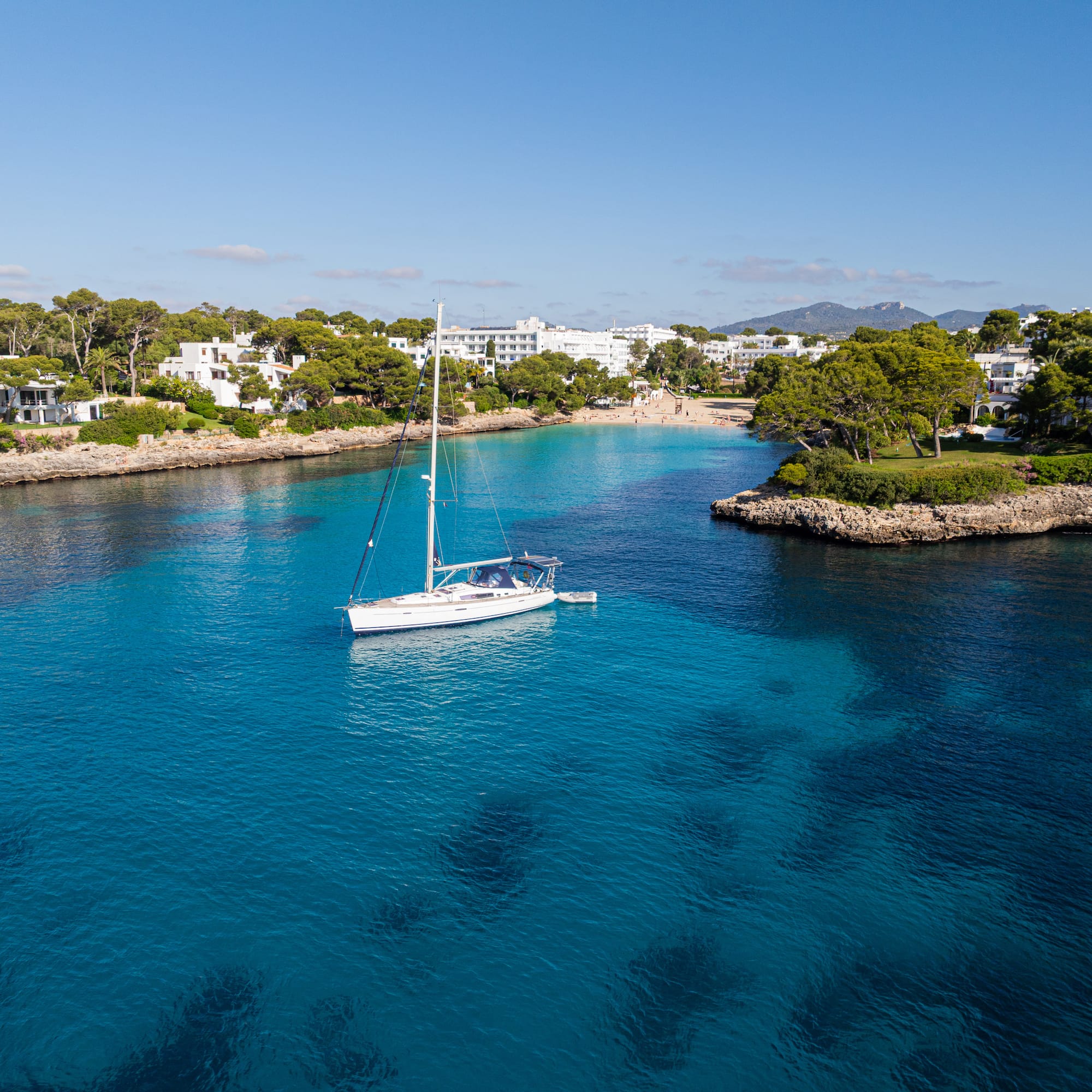 a sailboat in the water