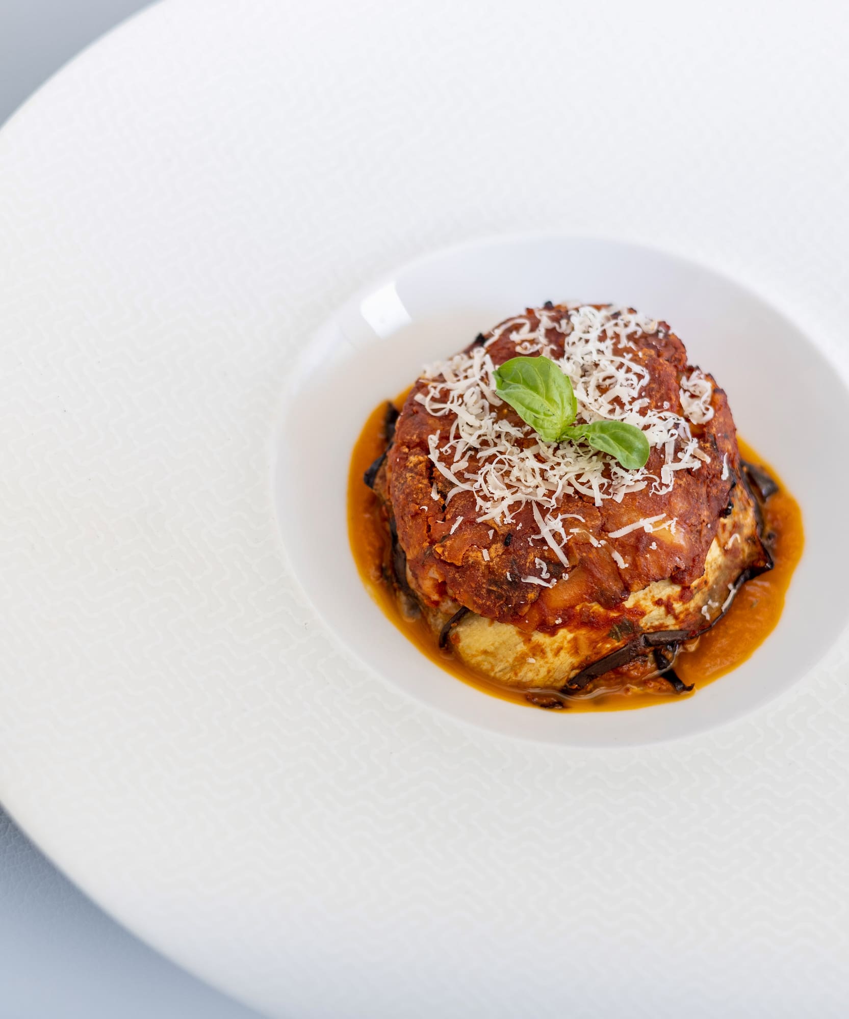 a plate of food on a table