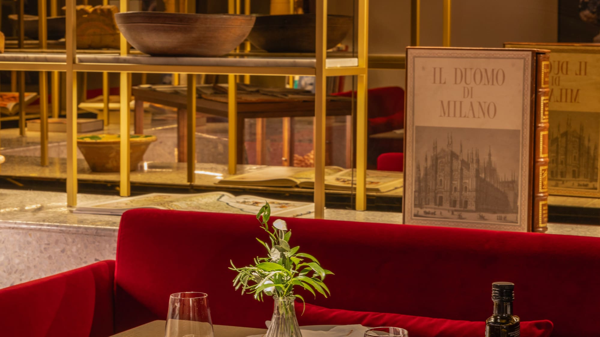 a table set for a dinner party