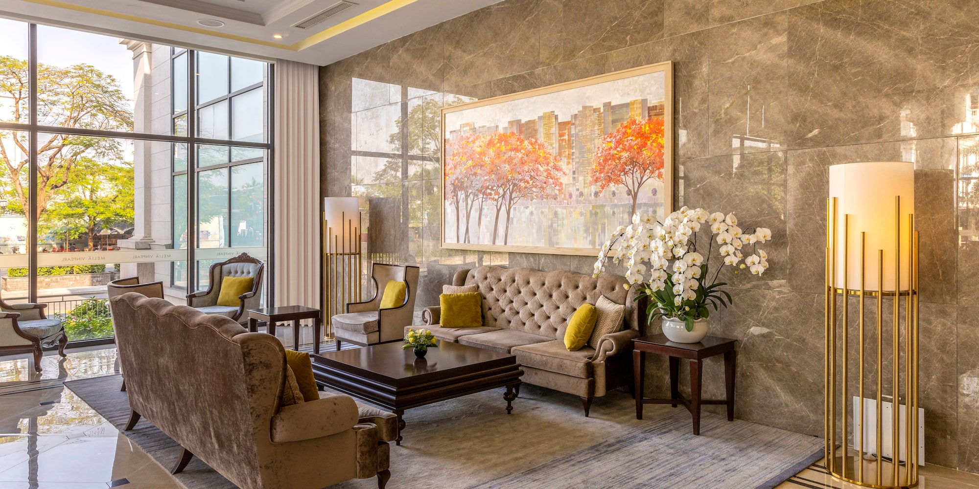 a room with couches and a coffee table