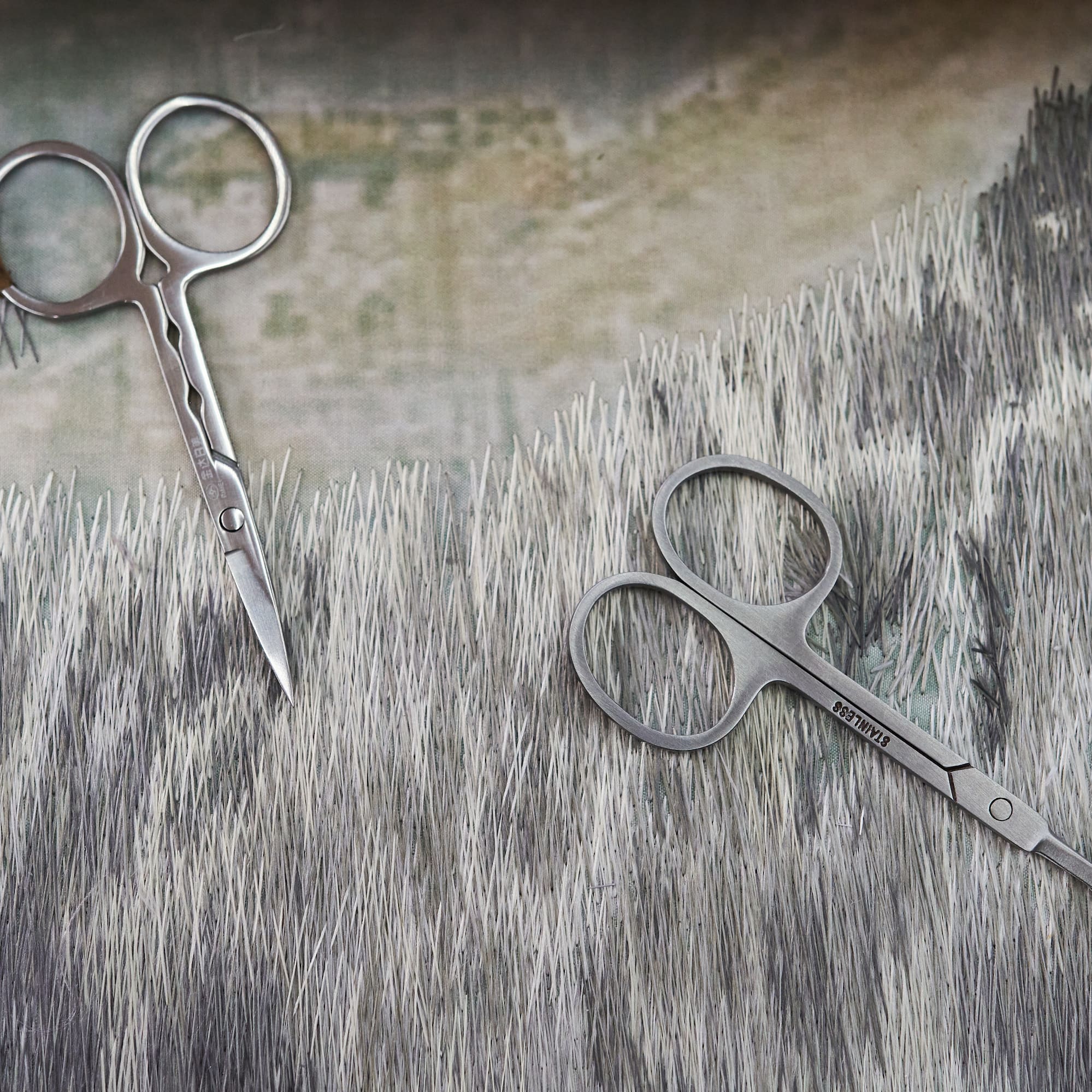 a pair of scissors on a table