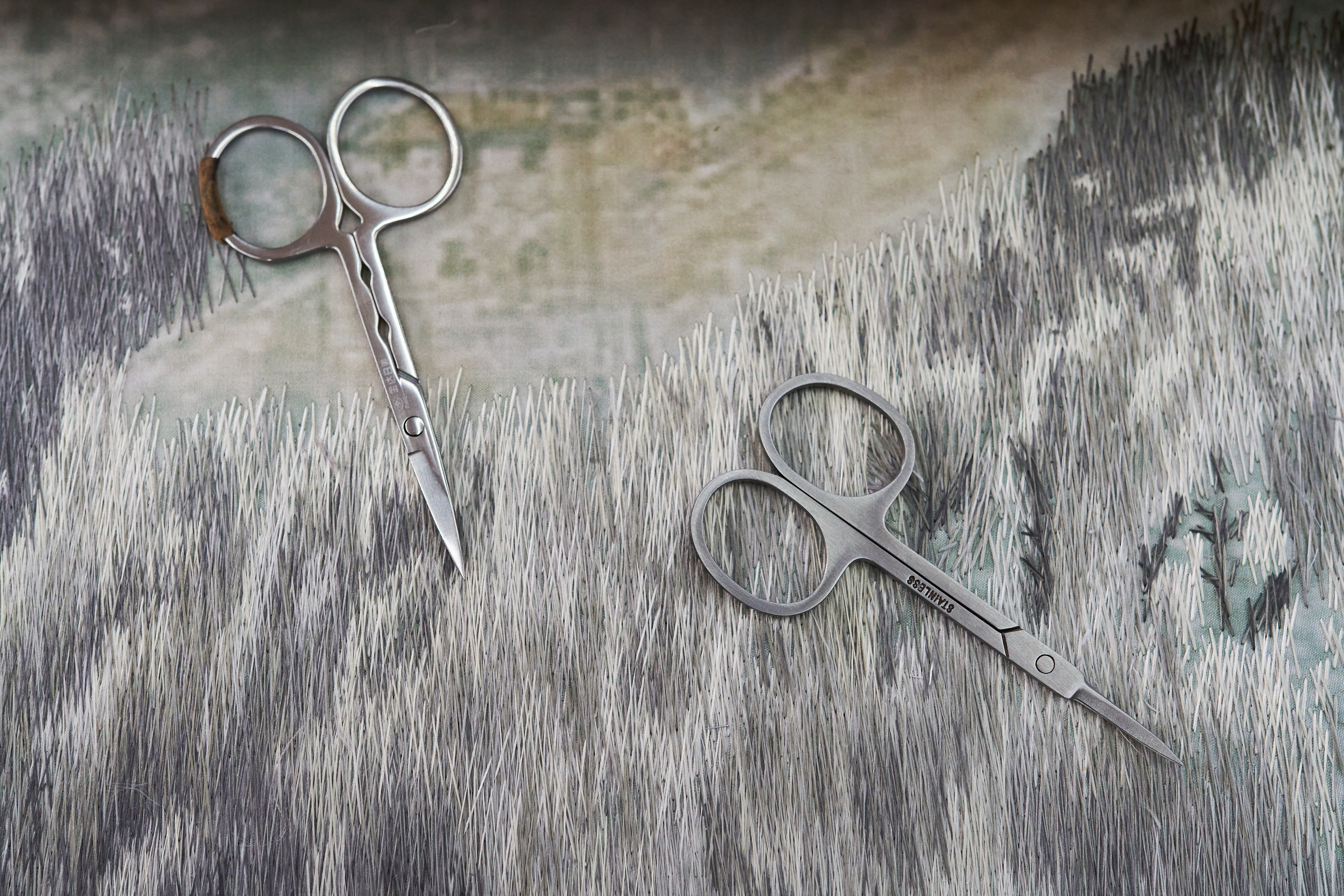 a pair of scissors on a table