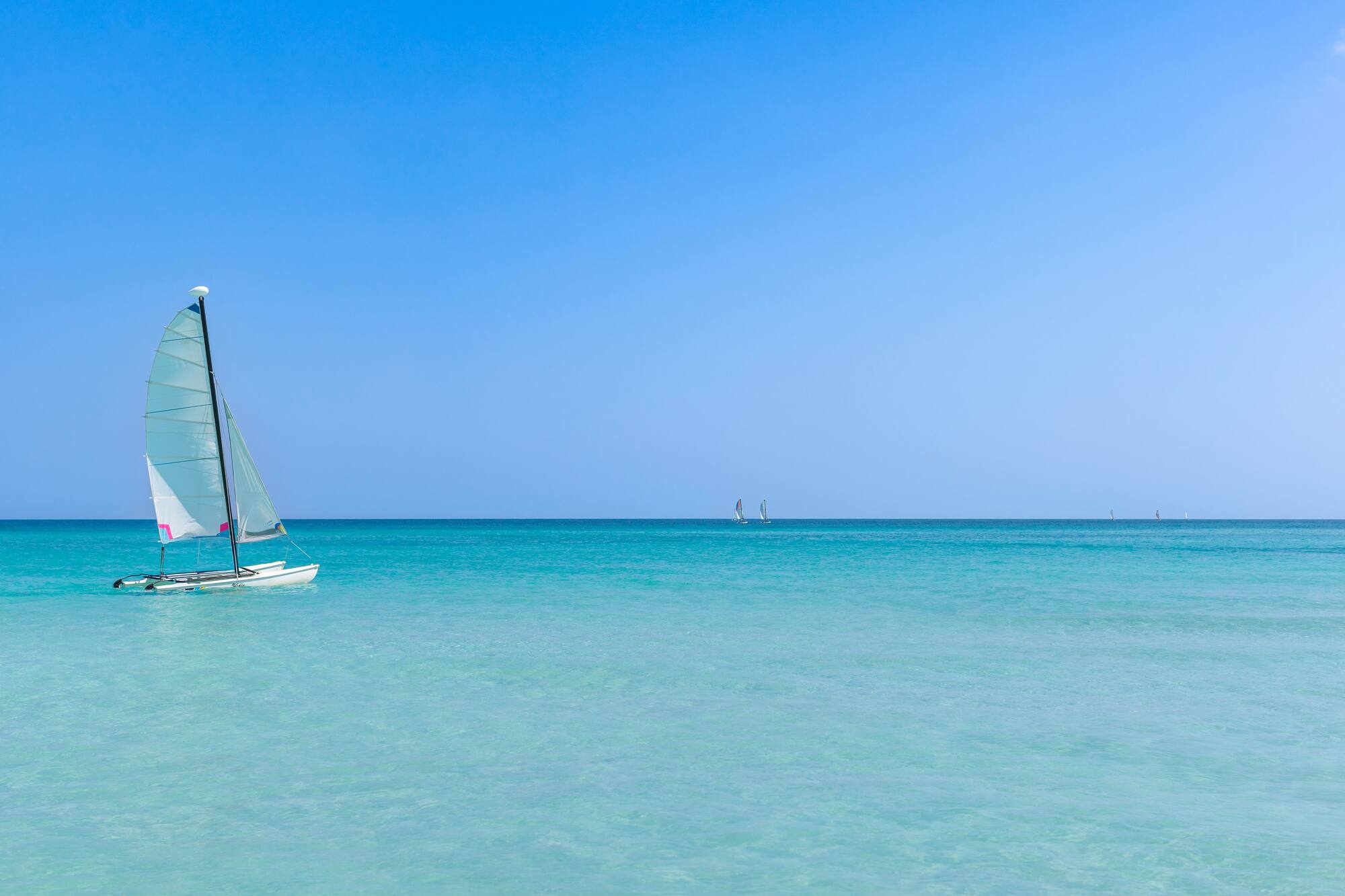 a sailboat in the water