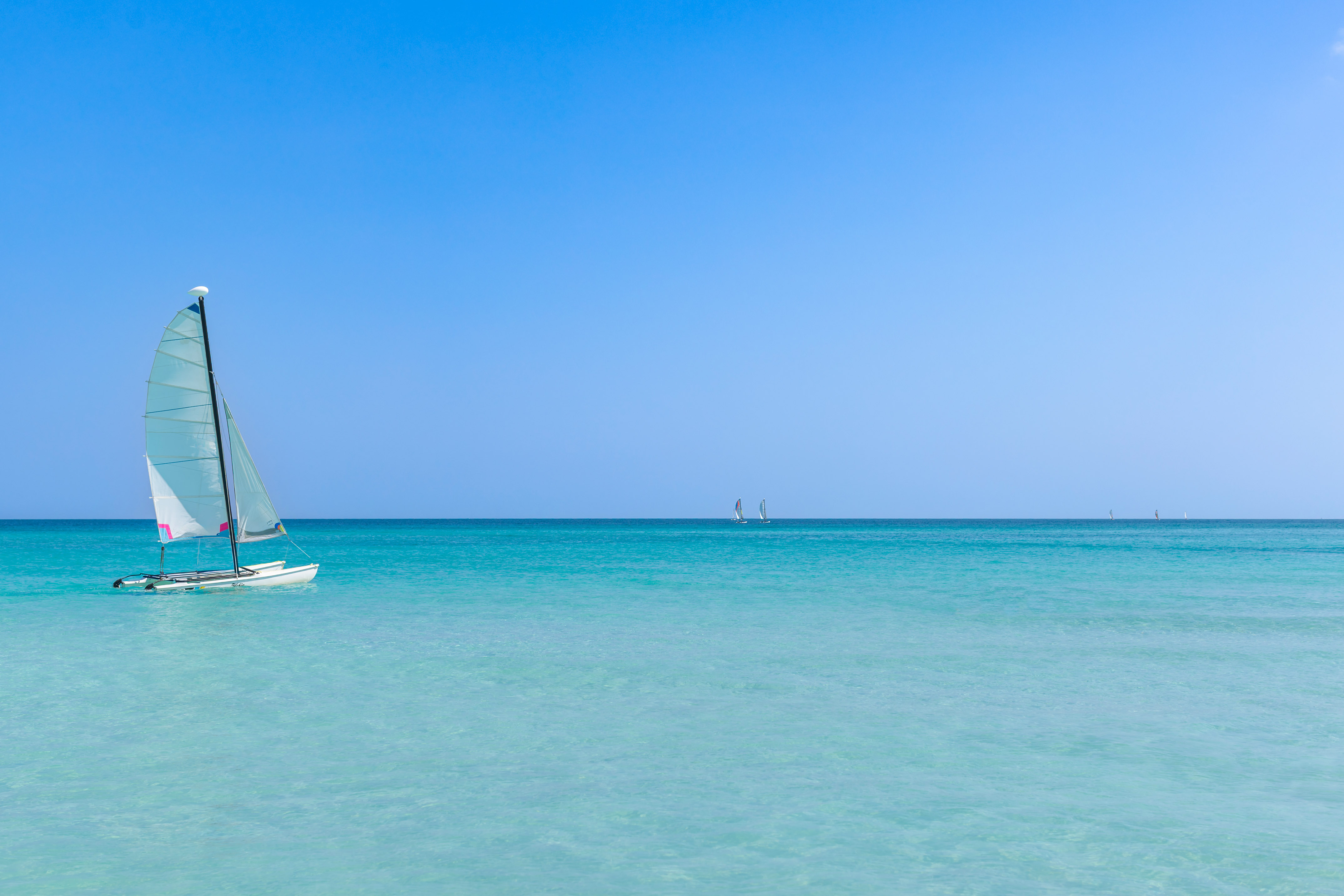 a sailboat in the water
