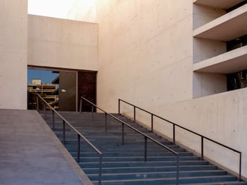 stairs leading up to a building