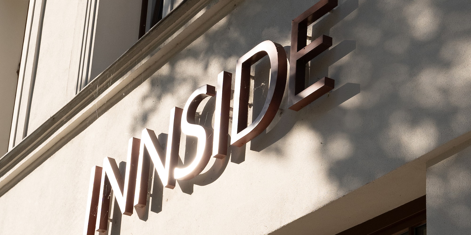 a sign on a building