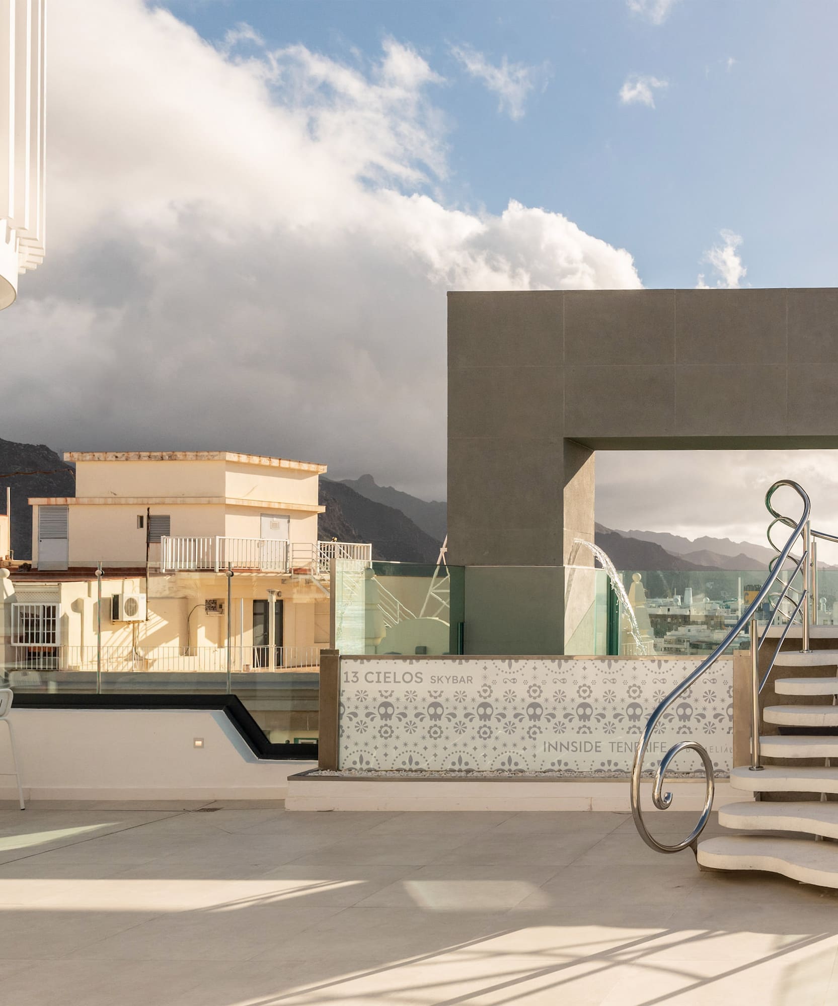 a building with a staircase