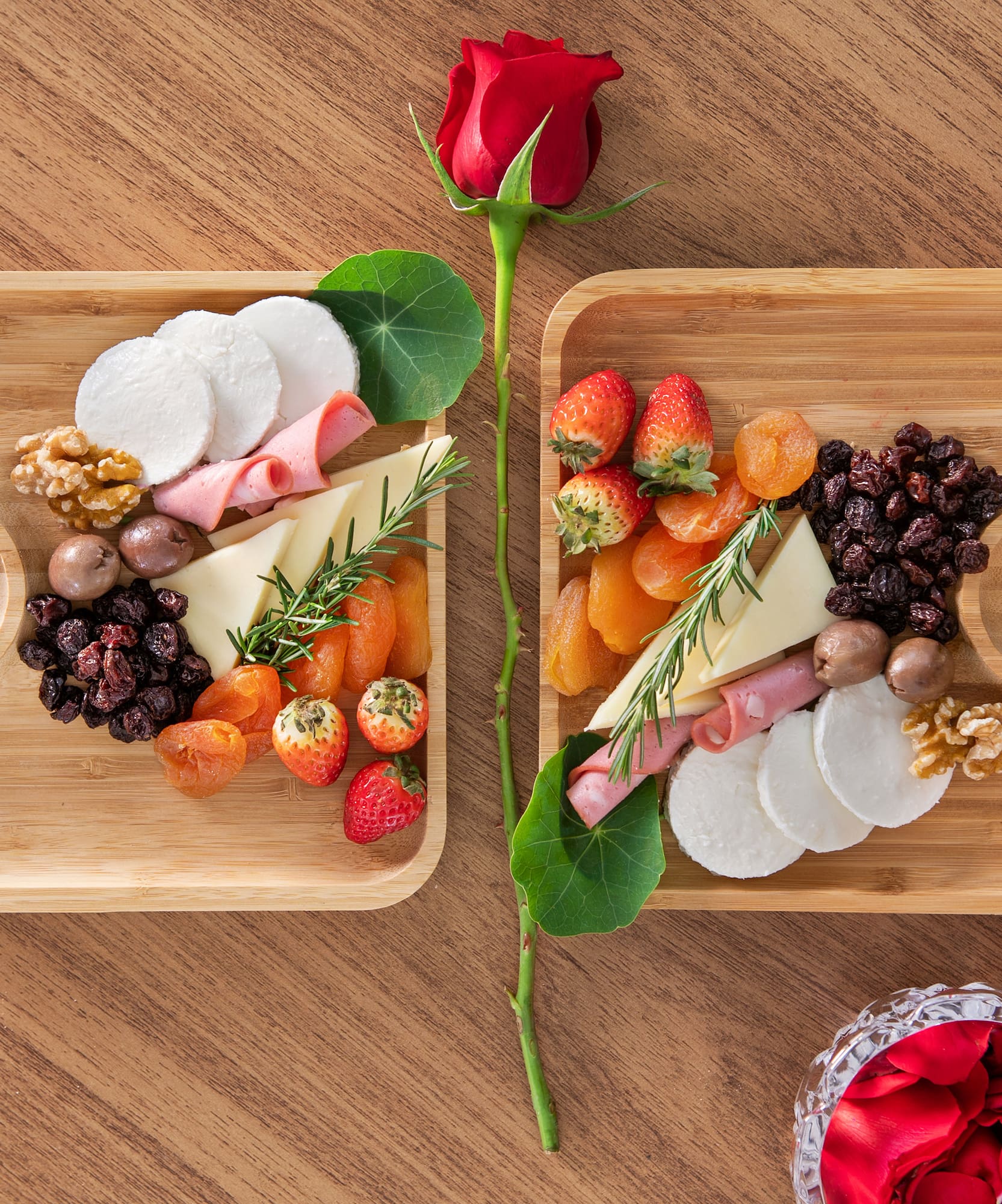 a plate of food on a table