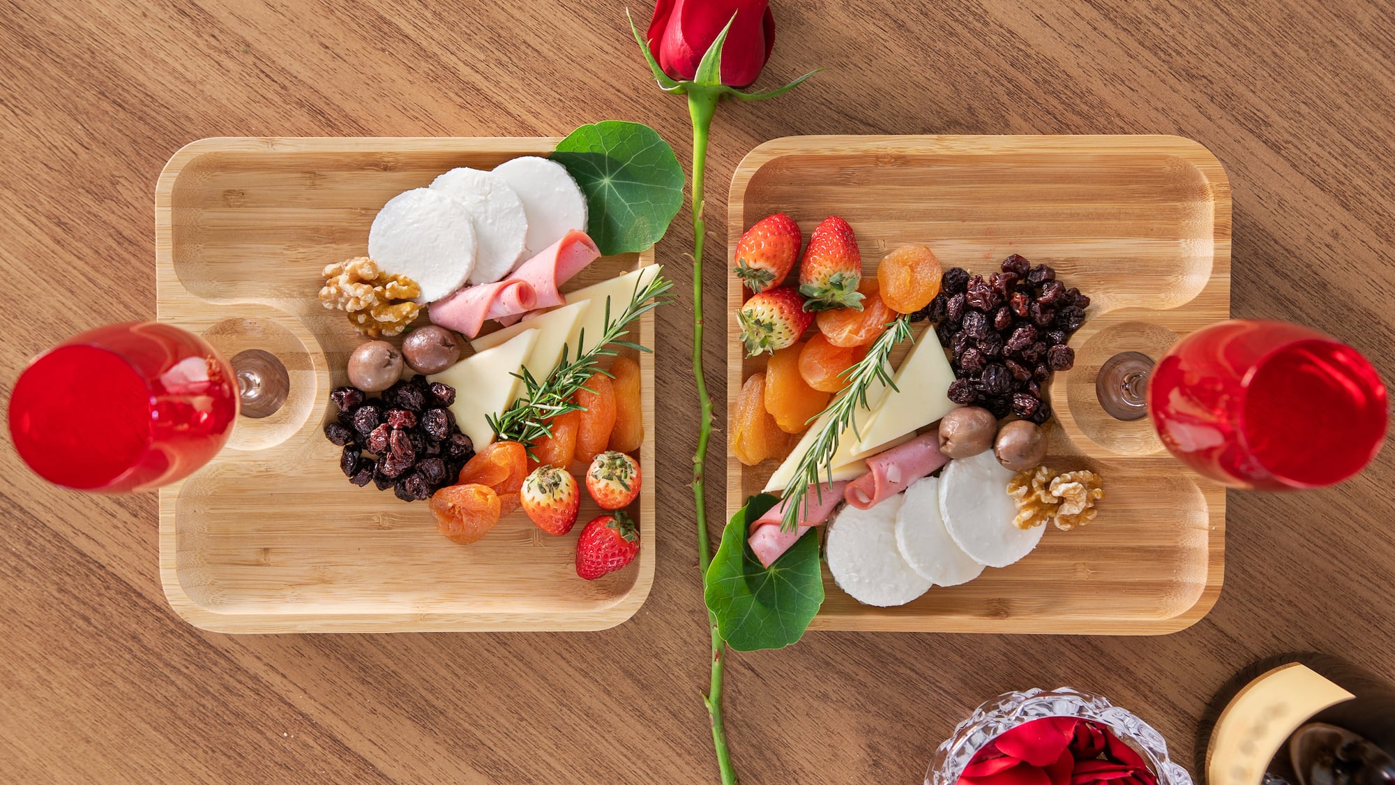a plate of food on a table