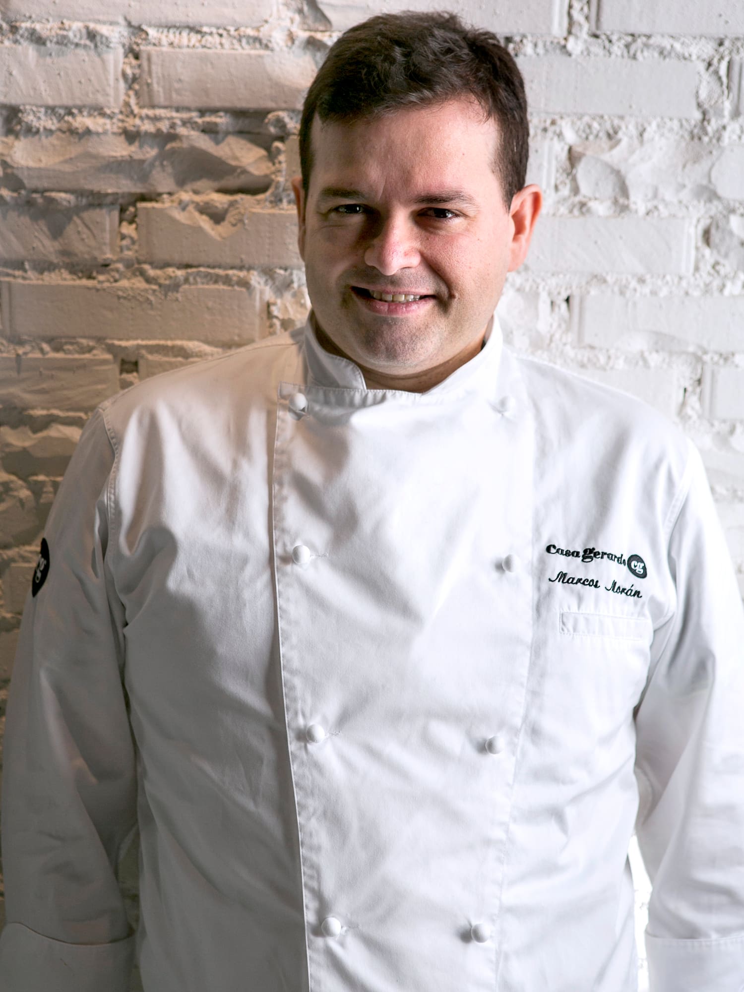 a man in a chef's coat