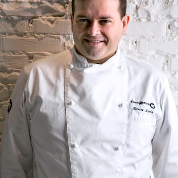 a man in a chef's coat