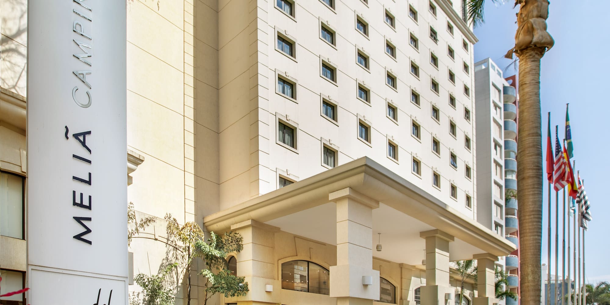 a building with many windows