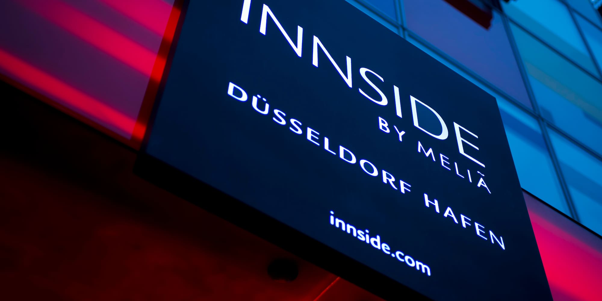 a sign on a building