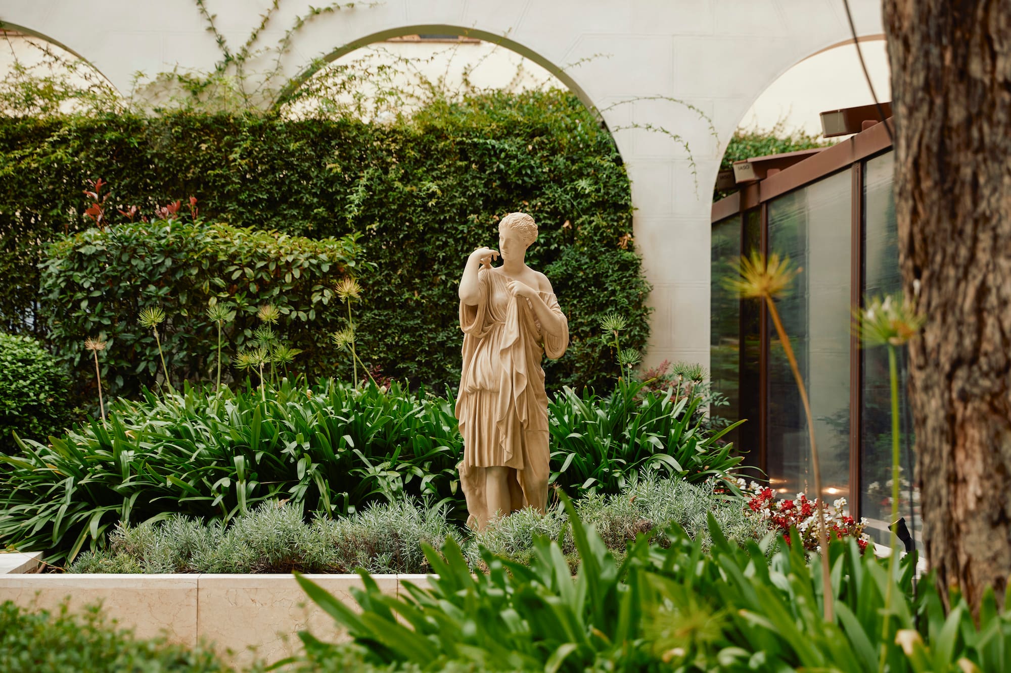 a street with buildings and cars