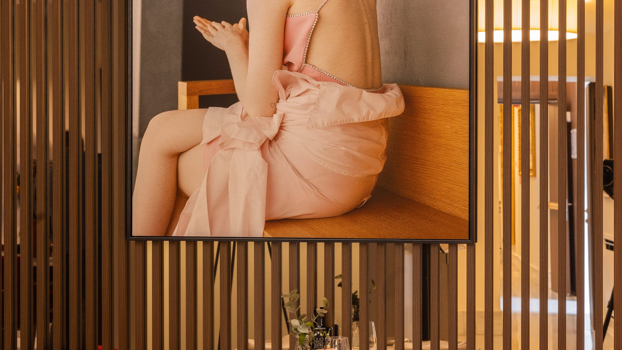 a picture of a woman sitting on a bench