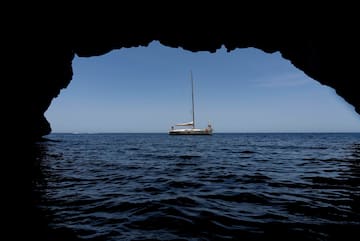 a boat in the water