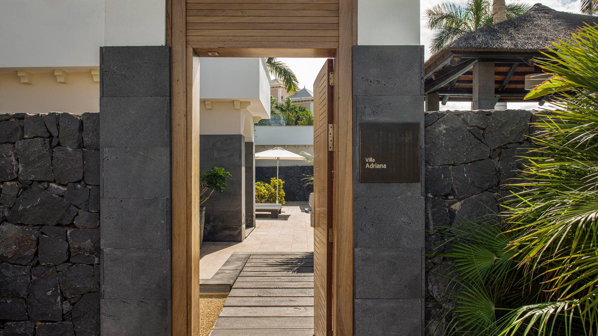 a door to a building