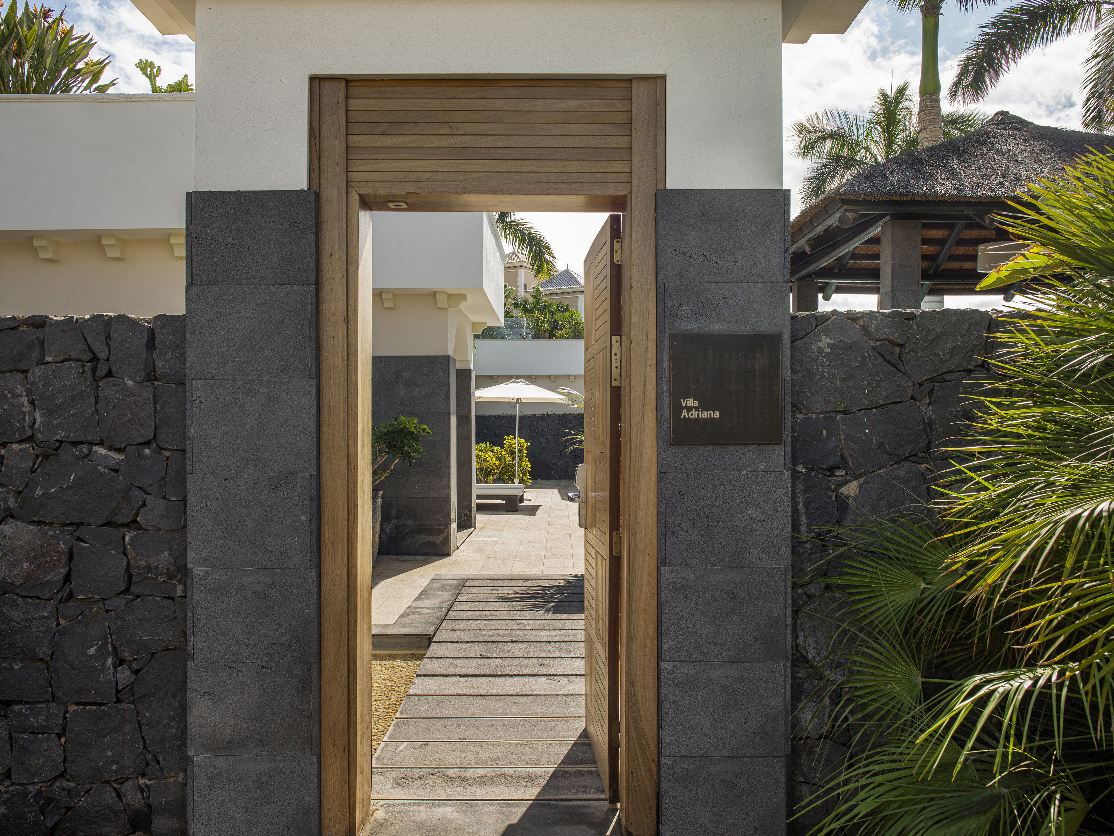 a door to a building