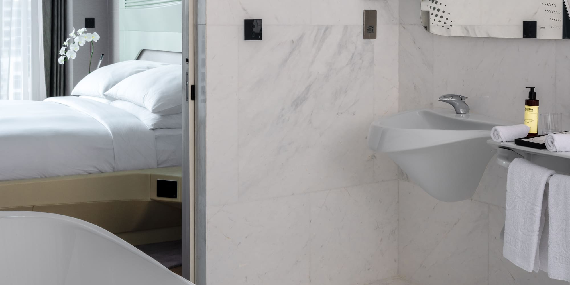 a bathroom with a sink and a bathtub