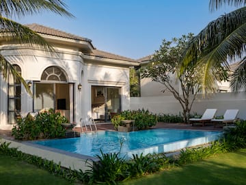 a pool in a house