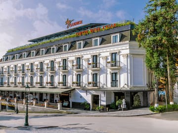 a building with a green roof