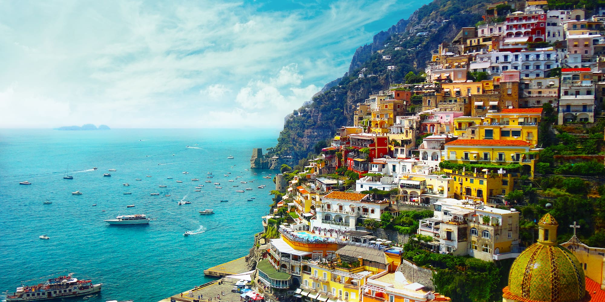 a city on a hill by the water