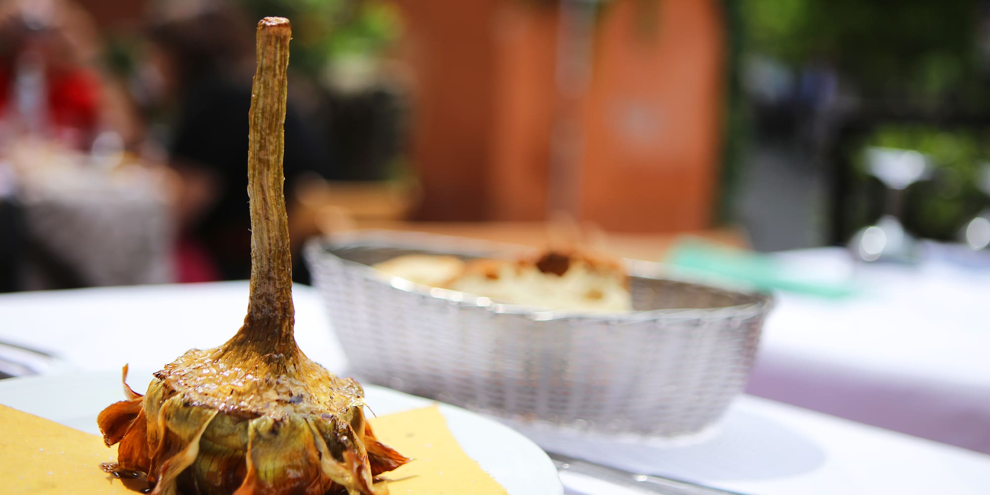 a food on a plate