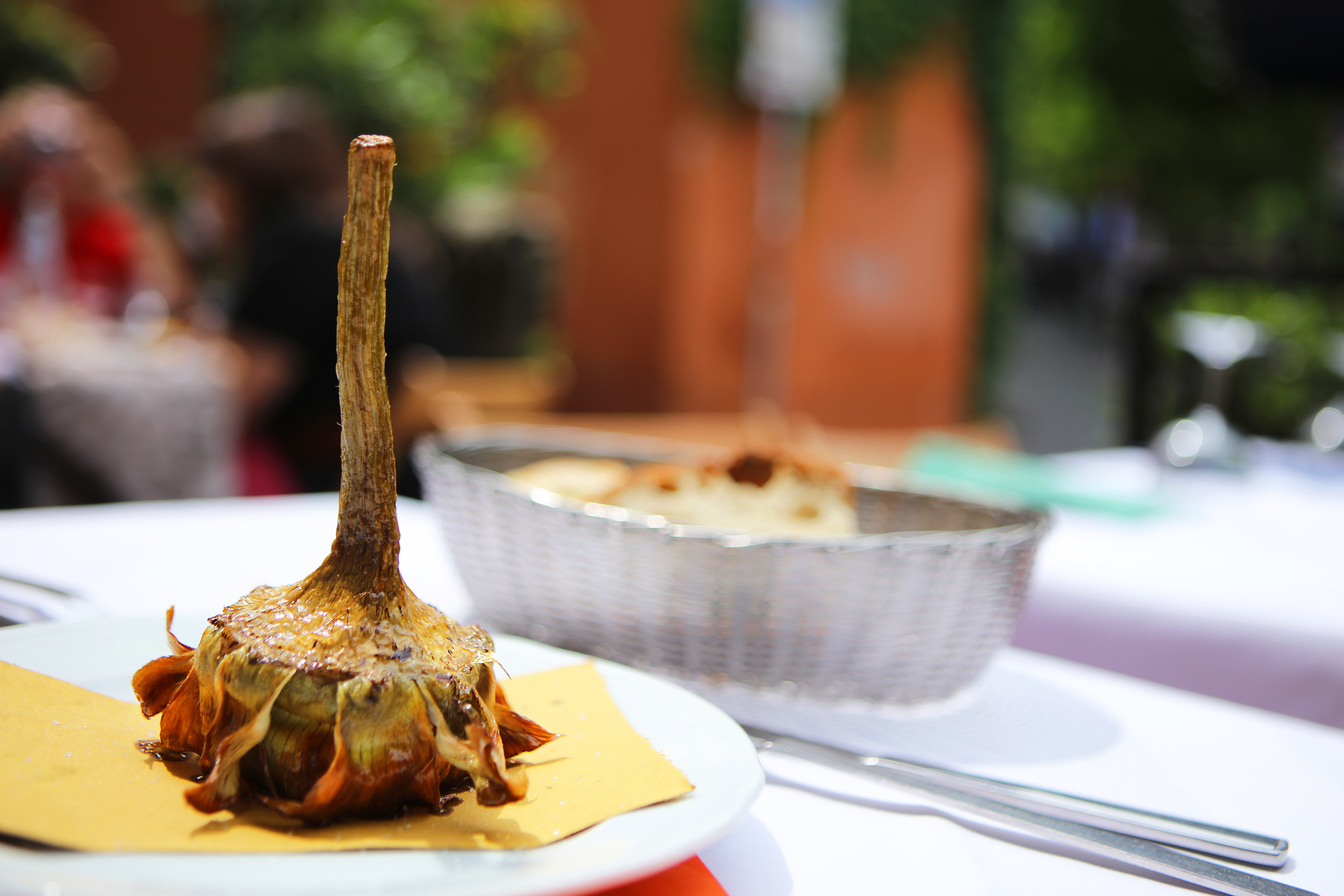 a food on a plate