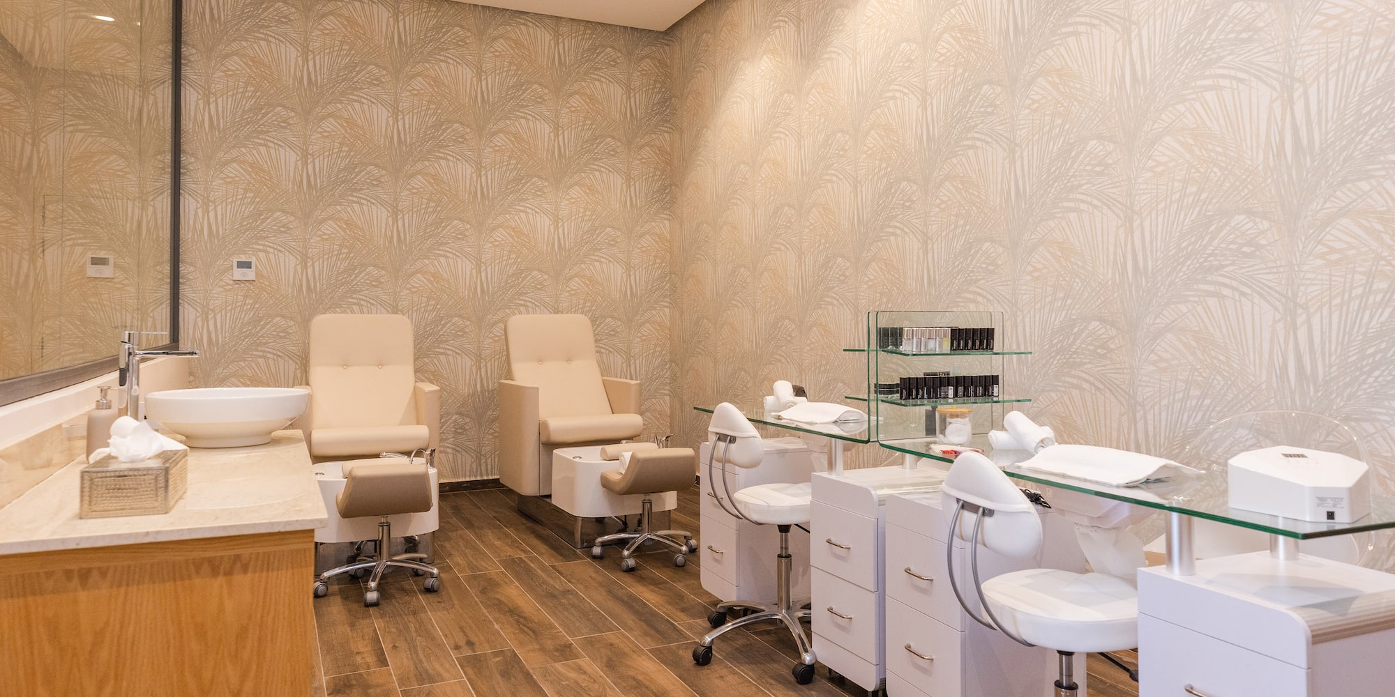 a room with chairs and tables