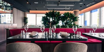 a table set for a dinner party