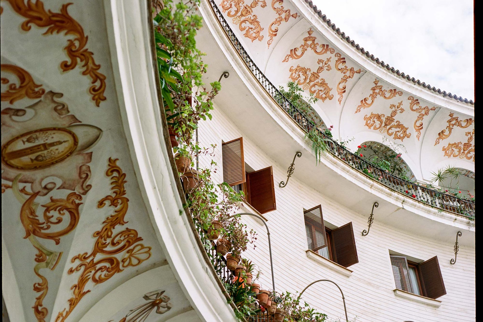 a building with a balcony
