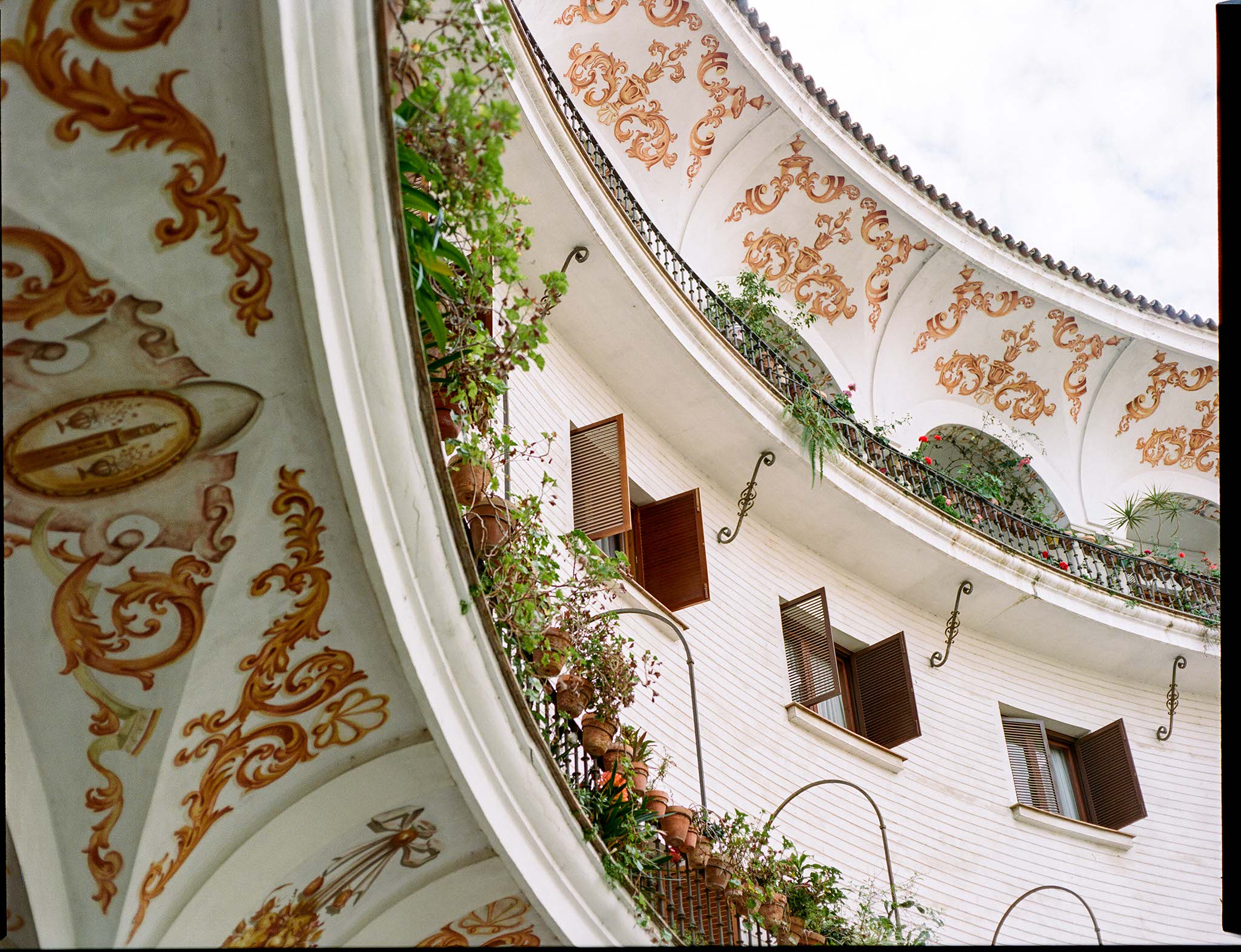 a building with a balcony