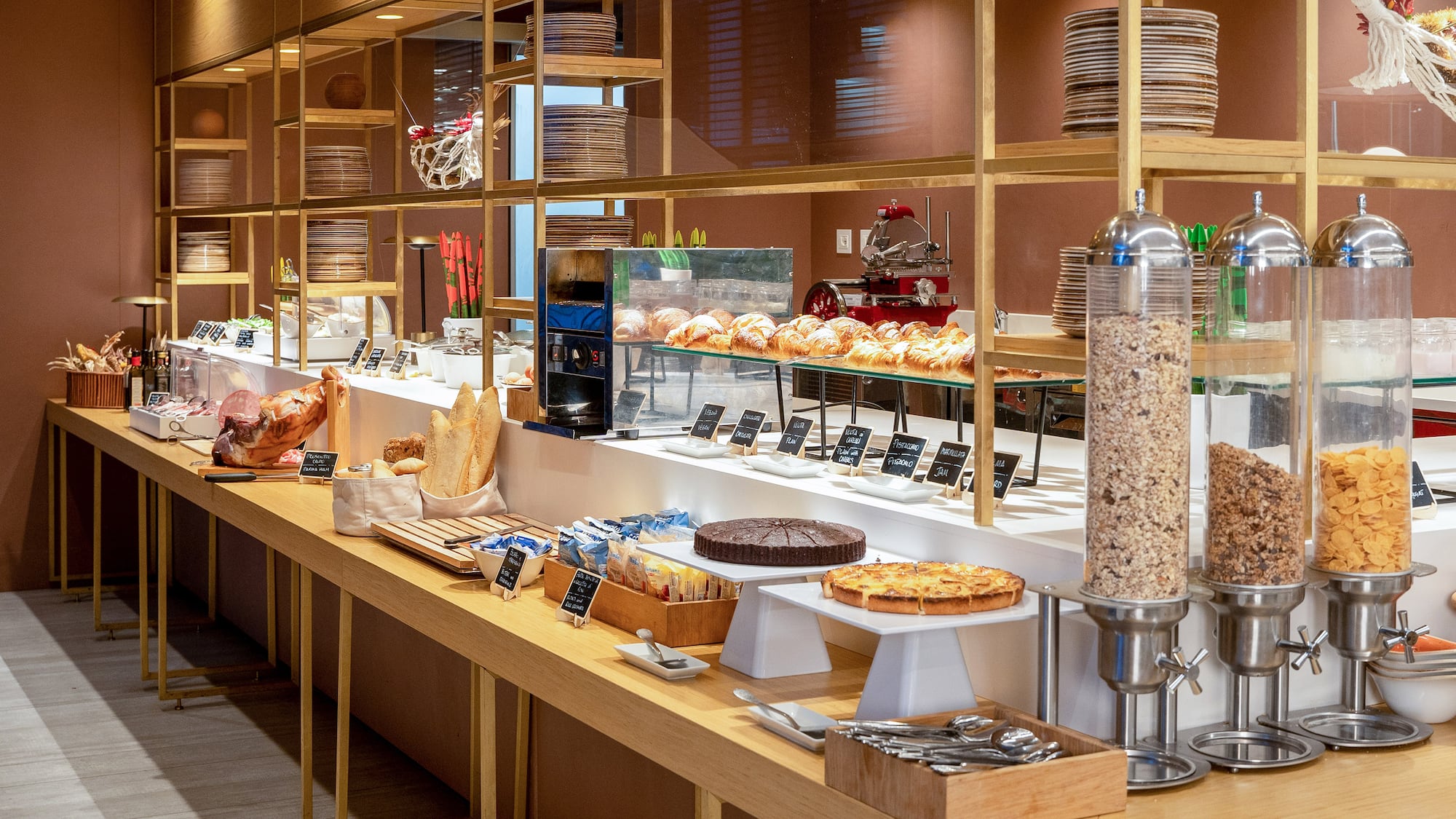 a food on the counter