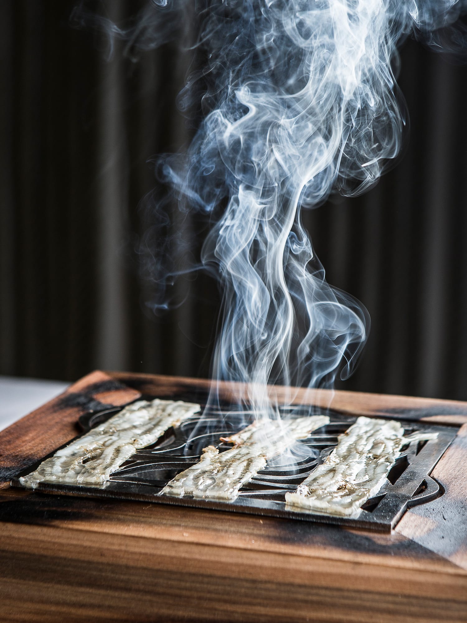 a plate with food on it